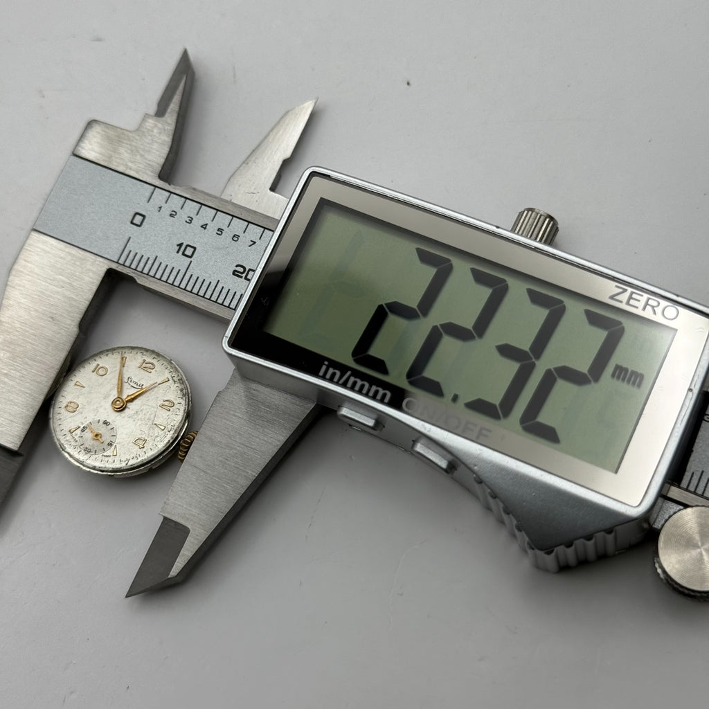 Revue 78 Watch Movement Limit 15 Jewels Swiss Manual Wind Parts Repair 19.7mm