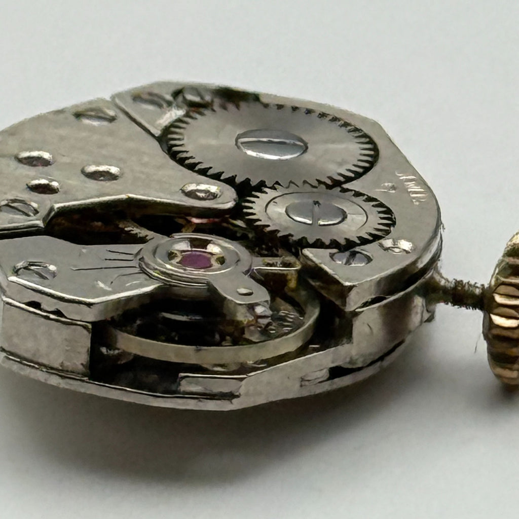 FEF 6662 Watch Movement Avia 17 Jewels Swiss Manual Wind Parts Repair 15.3mm