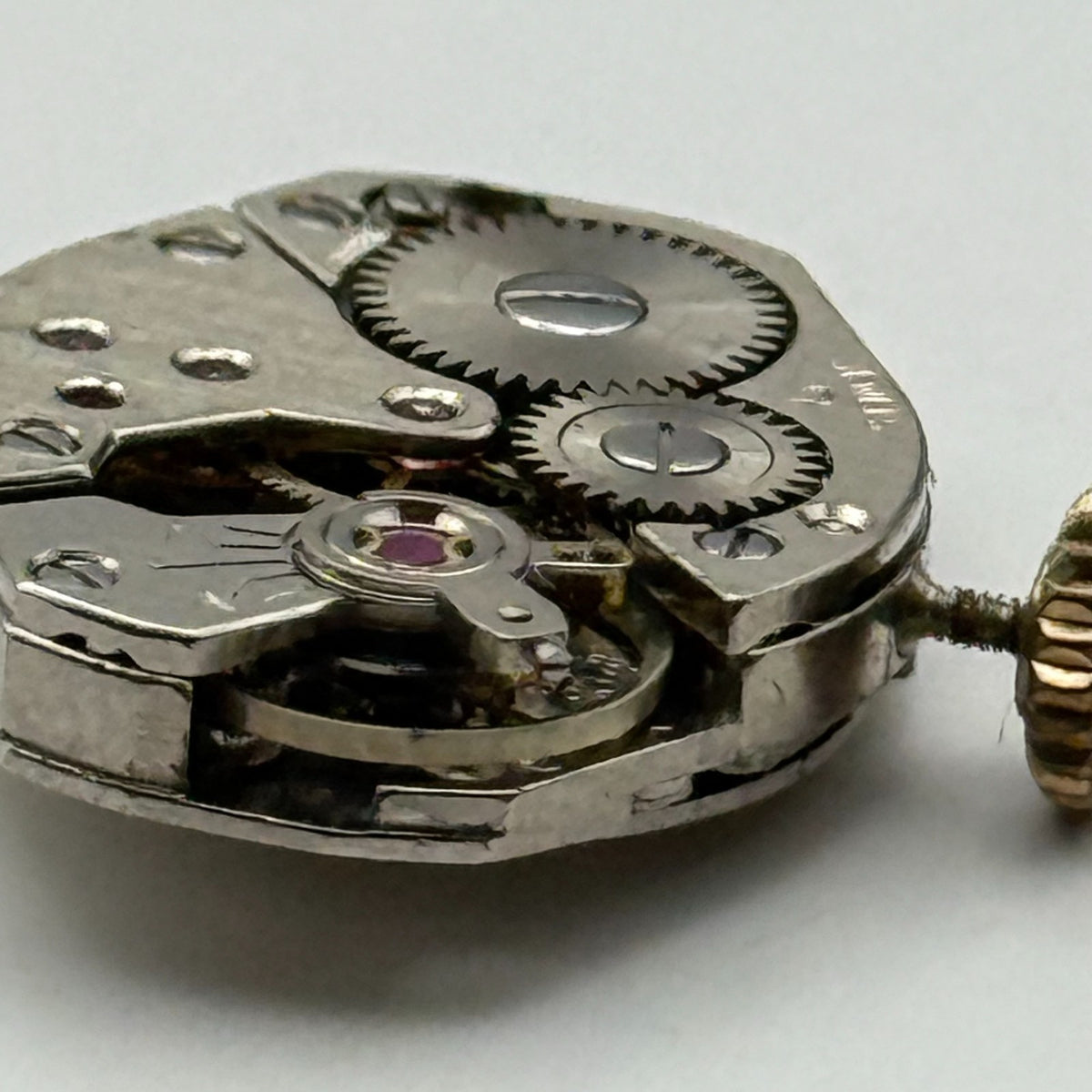 FEF 6662 Watch Movement Avia 17 Jewels Swiss Manual Wind Parts Repair 15.3mm