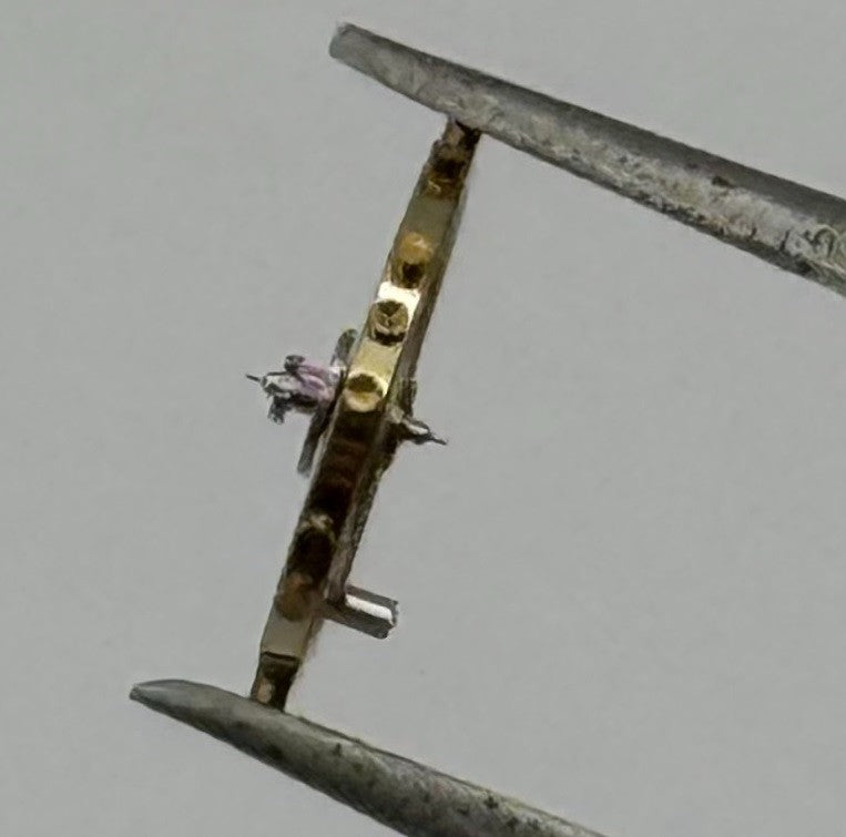 FHF 120 Balance Wheel Complete And Spring 6¾-8’’’ 205 M Watch Movement Parts NOS