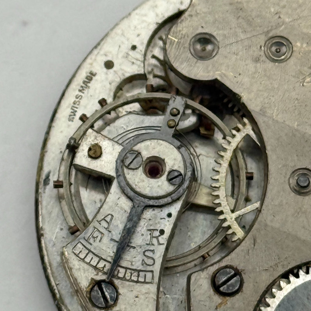 Freeman’s Non Magnetic Pocket Watch Movement Open Face Sub Seconds Parts 37.9mm