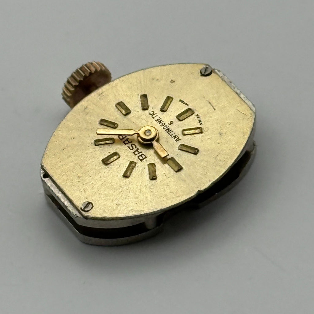 RW 72 Watch Movement Baser Antimagnetic 6 Swiss Manual Wind Parts Repair 12.6mm