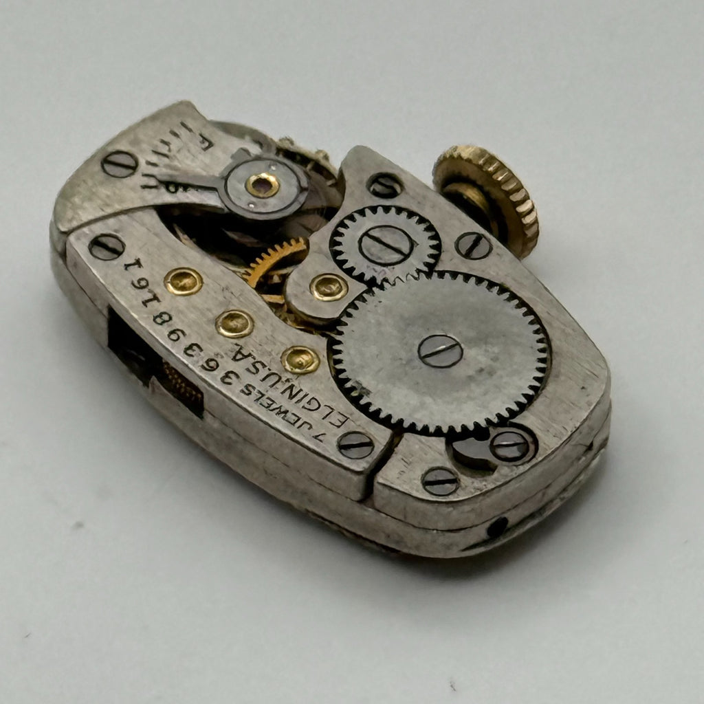 Elgin 529 Watch Movement American Parts Repair