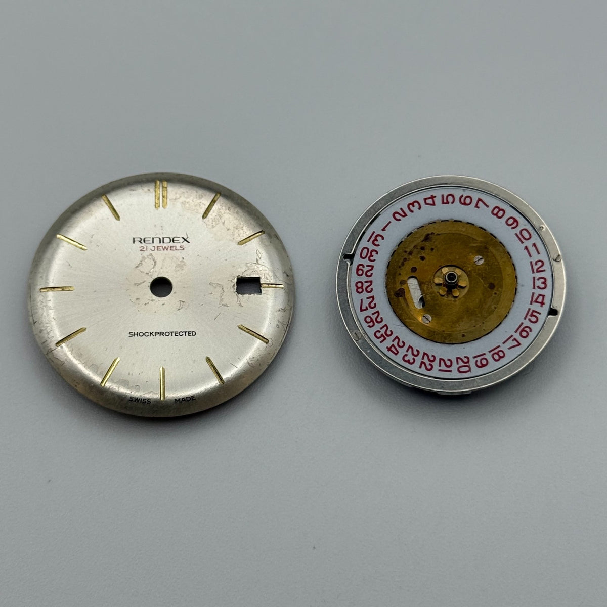 Ronda RL 7115 Watch Movement - Rendex - For Parts / Repair