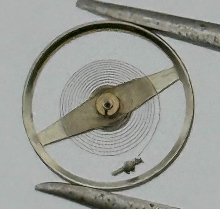 Lorsa 14 200 514 Balance Wheel Complete And Spring 363 Watch Movement Parts NOS