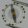 FHF 150 Balance Wheel Complete And Spring 10½’’’ 207 M Watch Movement Parts NOS