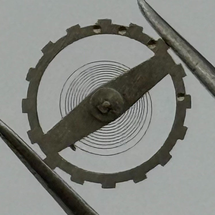 EB 1333 Balance Wheel Complete And Spring 8¾’’’ 118 Watch Movement Parts NOS