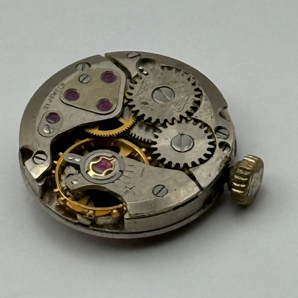 ETA 2410 Watch Movement Running Rotary 21 Jewels Swiss Parts Repair 15.2mm