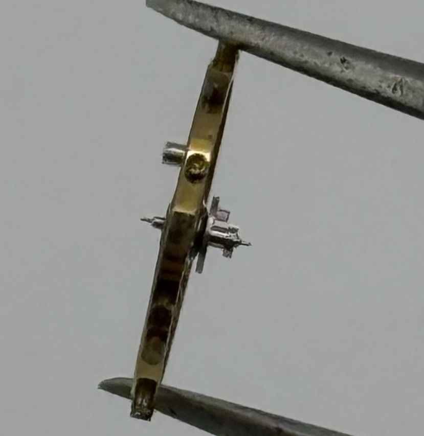 AS 1200 Balance Wheel Complete And Spring 10½’’’ Renata 43 Watch Movement Parts
