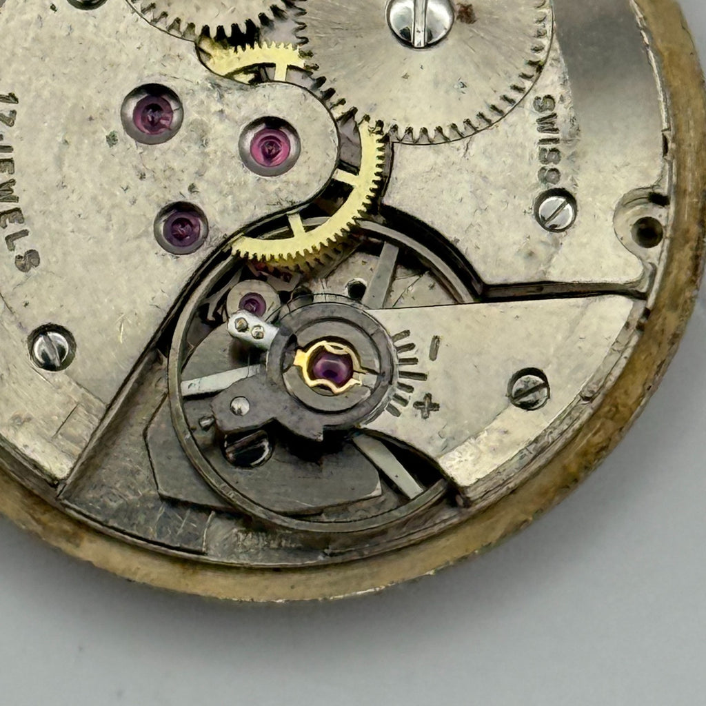 AS 1702/03 Watch Movement A. Schild 1702/03 Date Rotary Swiss Parts 25.9mm