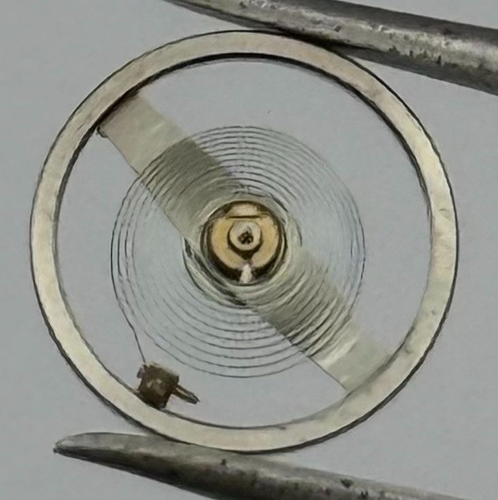 Smith LY SP Balance Wheel Complete And Spring 8¾’’’ 1246 Watch Movement Parts