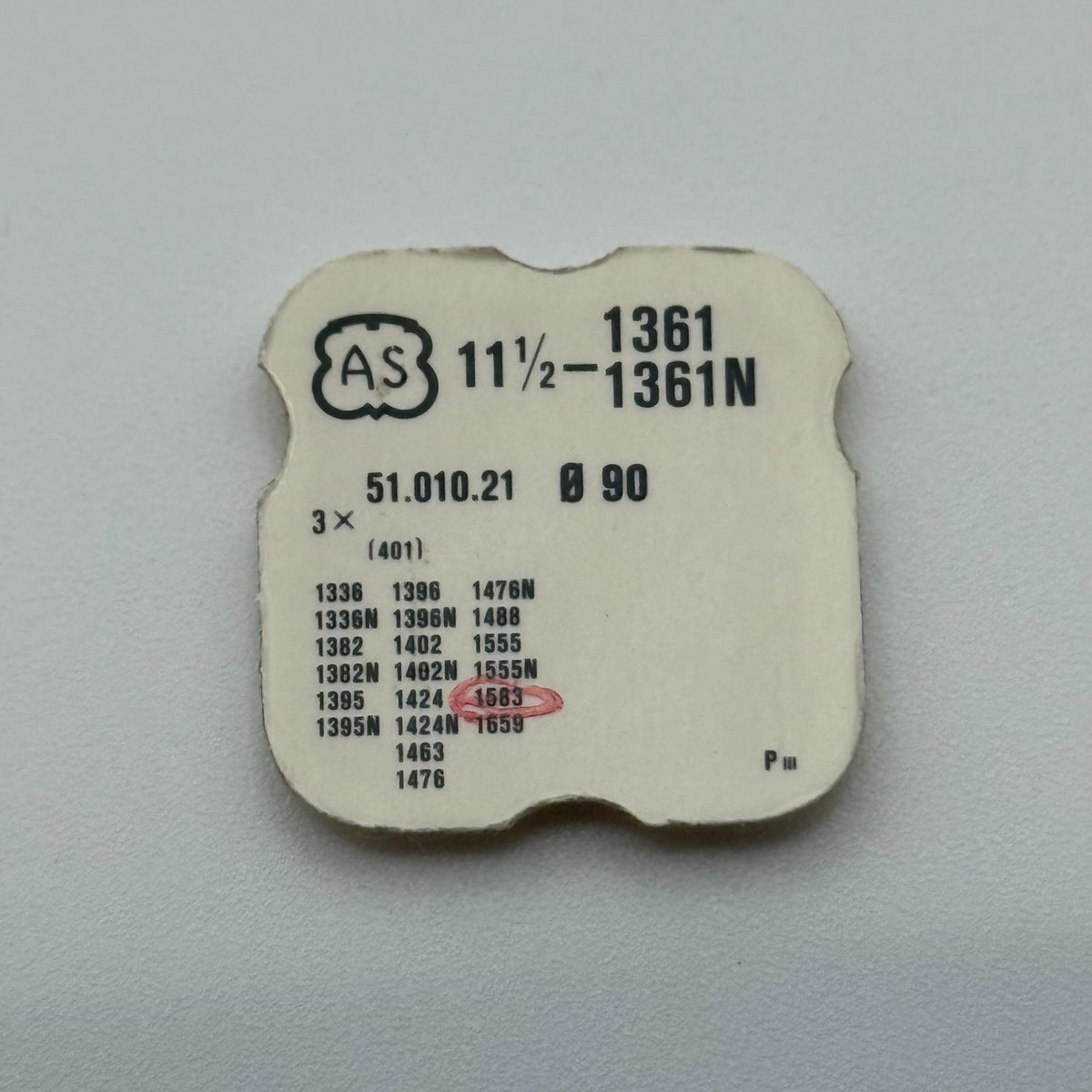 AS 1361/1361N Winding Stem Pack Of 3 - 11 1/2 - 401 - NOS - Watch Parts