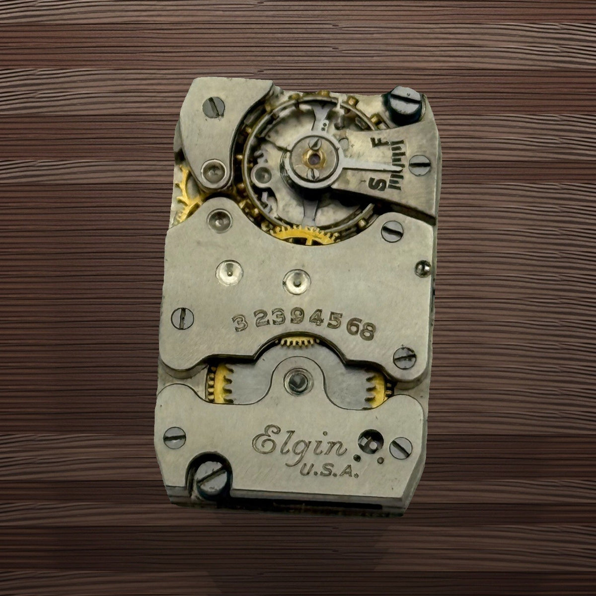 Elgin 488 Model 1 American Watch Movement 1930 Vintage Parts Repair Spares 18/0s
