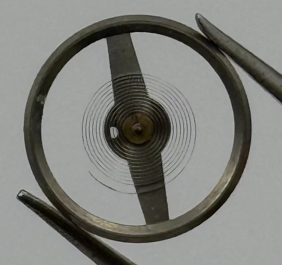BFG 917 Balance Wheel Complete And Spring 10½’’’ 1263 Watch Movement Parts NOS