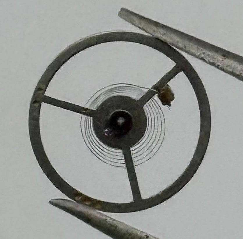 EB 8361 8365 8367 Balance Wheel Complete And Spring 8¾’’’ Watch Movement Parts