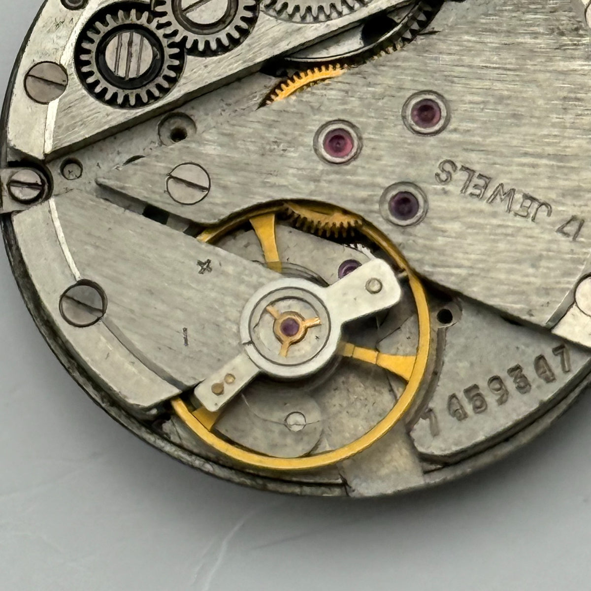 Poljot 2609 Watch Movement Soviet 17 Jewels Manual Wind Parts Repair 26.5mm
