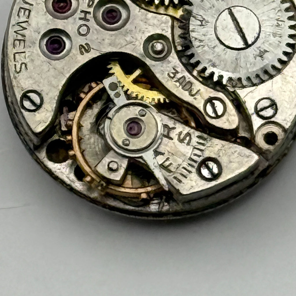 Sapho 2 Watch Movement - 15 Jewels 3 ADJ. - For Parts / Repair - 15.1mm