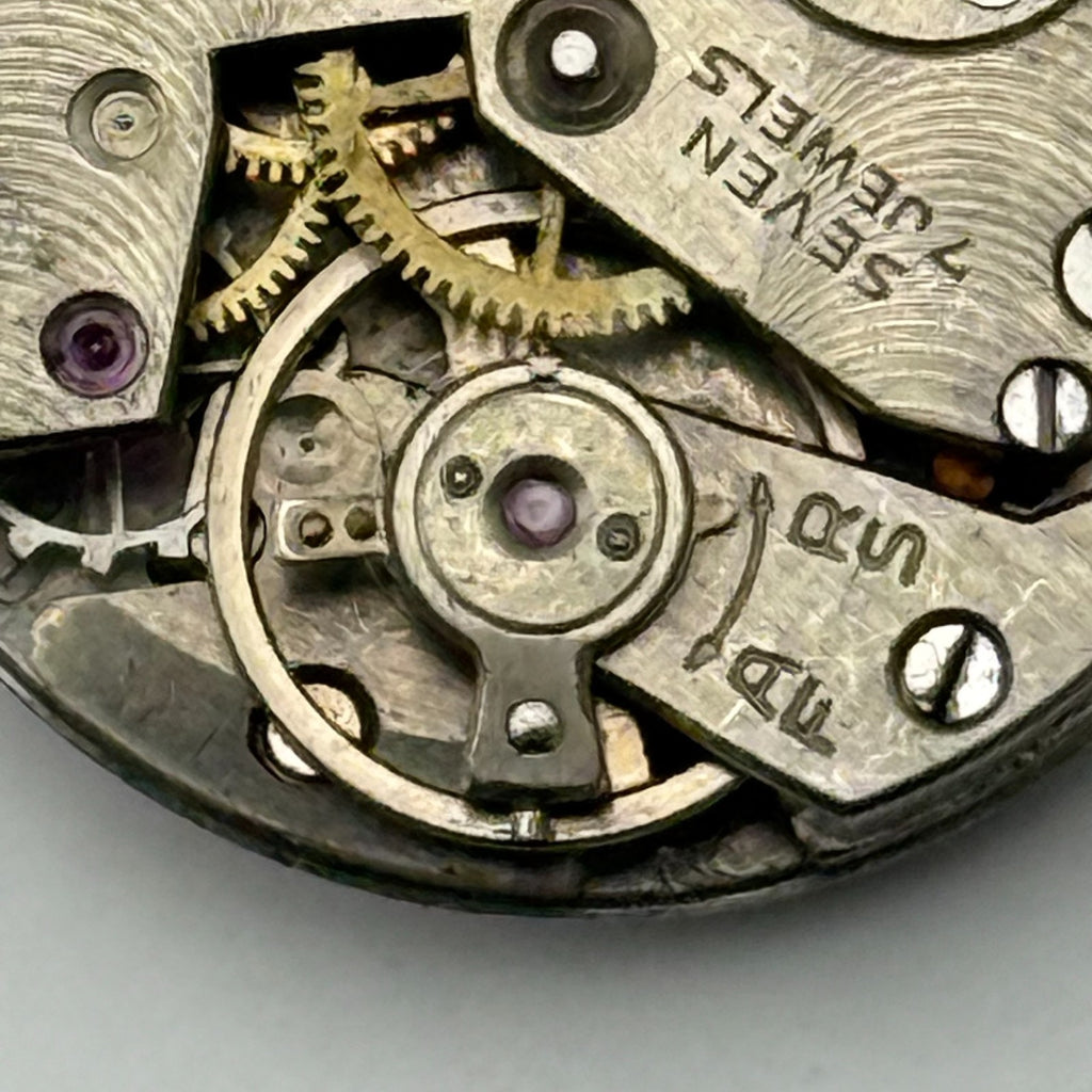 MST 391 Watch Movement Medana 7 Jewels Swiss Manual Wind Parts Repair 19.6mm