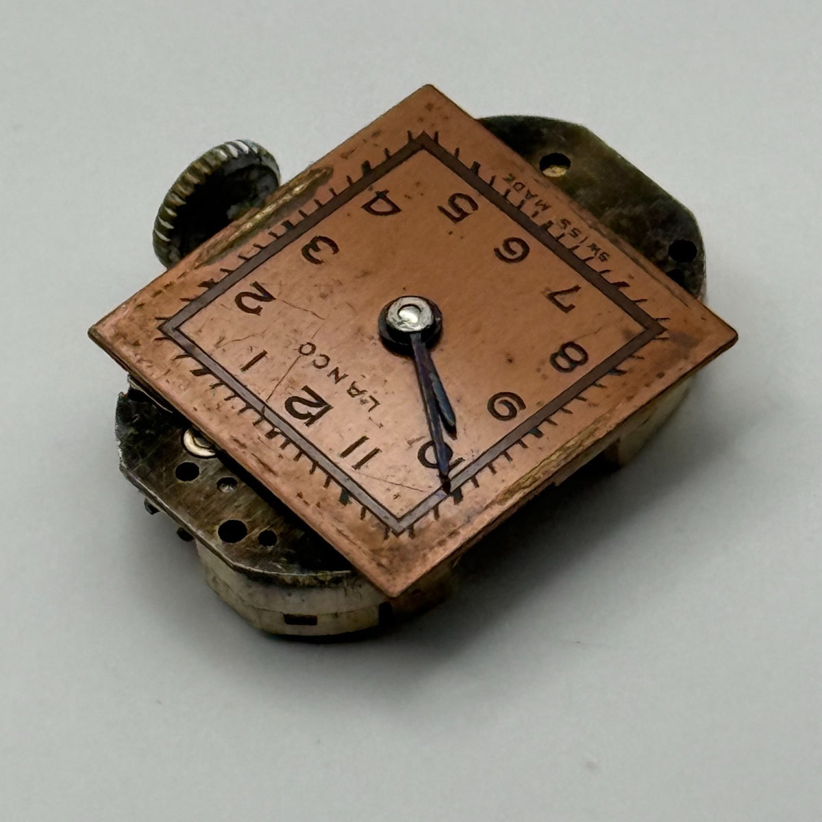 Lanco Langendorf 524 Watch Movement Running Ladies Swiss 15 Rubis Parts 12.7mm
