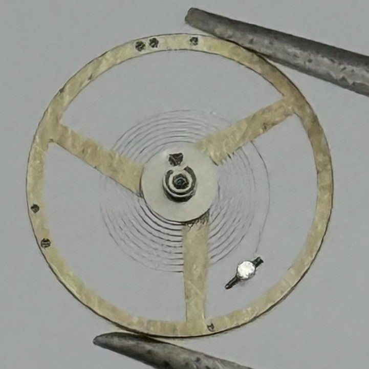 FEF 6680 Balance Wheel Complete And Spring Renata 1712 Watch Movement Parts NOS