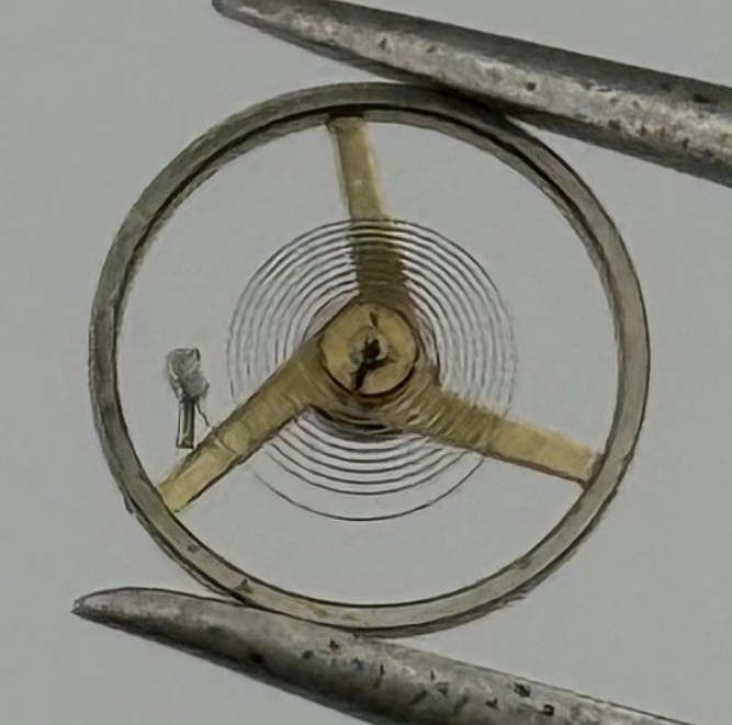 AS 1677 Balance Wheel Complete And Spring Renata 1414 M Watch Movement Parts NOS