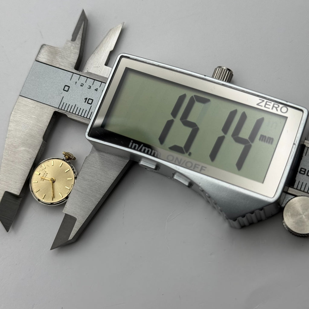 MSR D1 Watch Movement Vertex Revue 17 Jewels Swiss Manual Wind Parts 15.1mm