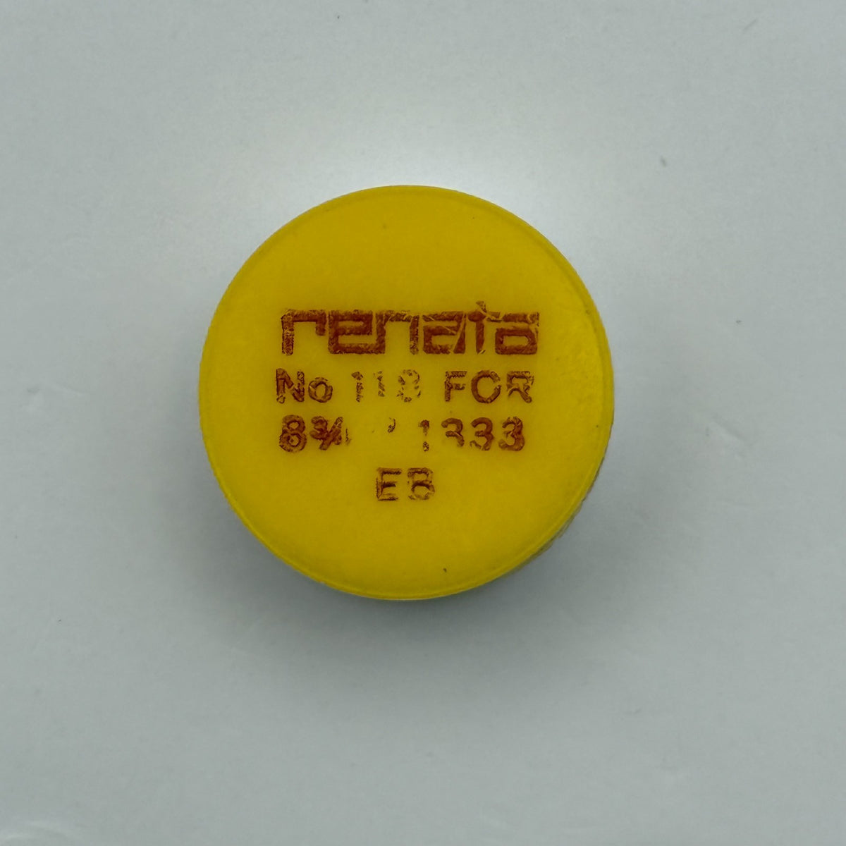 EB 1333 Balance Wheel Complete And Spring 8¾’’’ Renata 118 Watch Movement Parts
