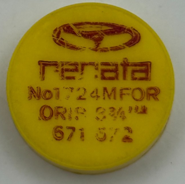 Oris 671 672 Balance Wheel Complete And Spring 8¾’’’ 1724 M Watch Parts Parts
