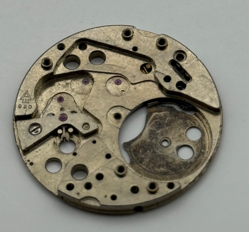 Amida 920 Watch Movement - Main Plate - For Parts / Repair - 26.9mm
