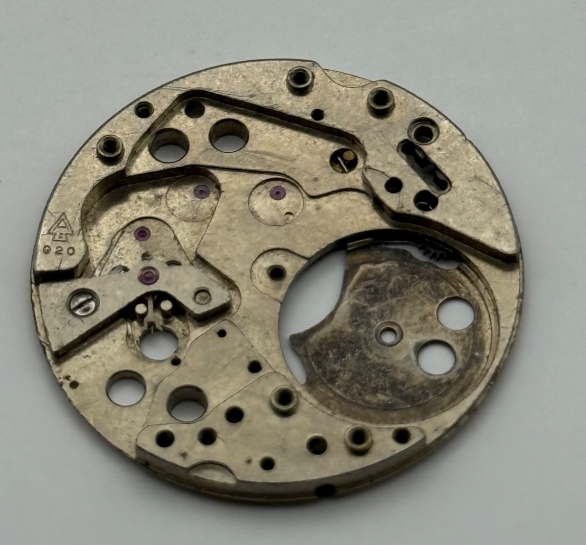 Amida 920 Watch Movement - Main Plate - For Parts / Repair - 26.9mm