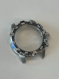 Seiko V172-0AT0 Watch Case - Solar Chronograph - New Old Stock - Rotating Bezel