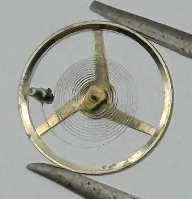 AS 1977-2 Balance Wheel Complete And Spring Renata 1831 Watch Movement Parts NOS