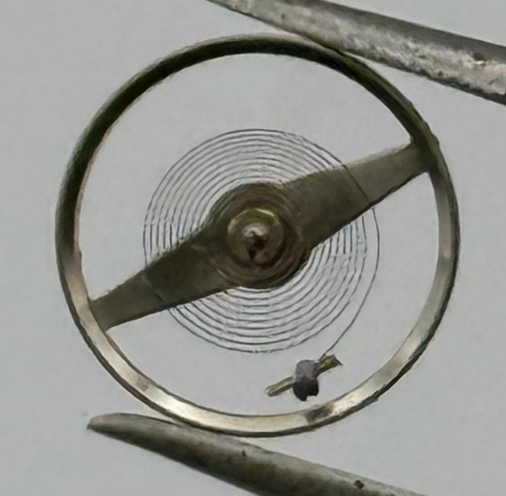 Lorsa 14 200 514 Balance Wheel Complete And Spring 363 Watch Movement Parts NOS