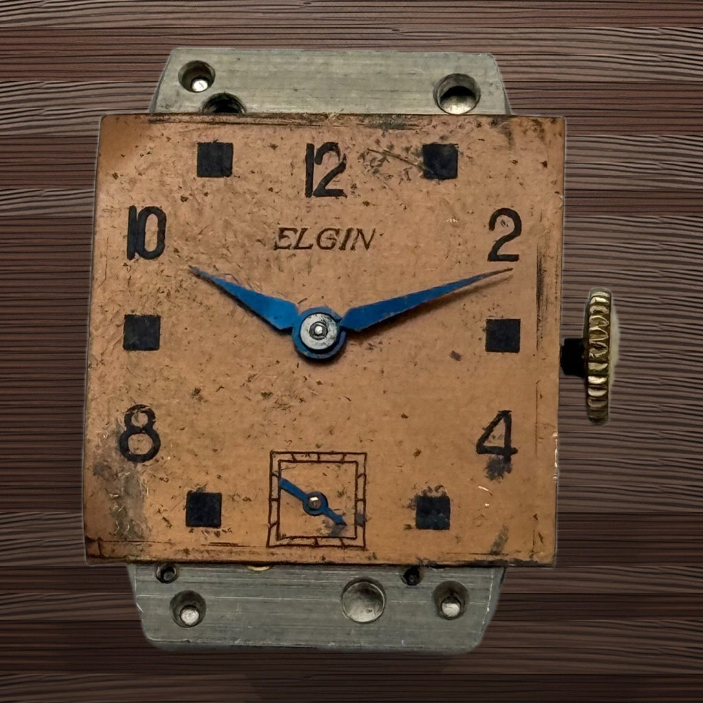 536 Model 1 American Watch Movement - Elgin 1939 - 15/0s - For Parts / Repair