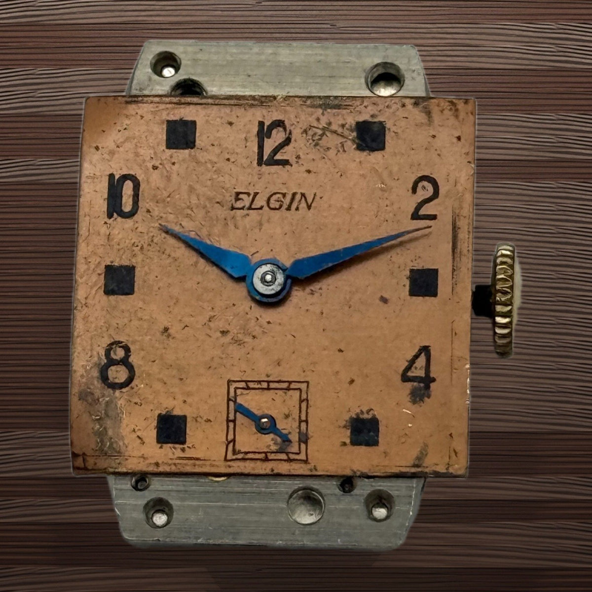 536 Model 1 American Watch Movement - Elgin 1939 - 15/0s - For Parts / Repair