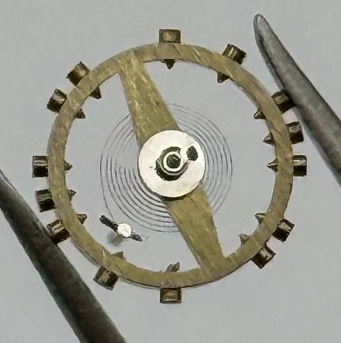 AS 1677 Balance Wheel Complete And Spring Renata 1224 M Watch Movement Parts NOS