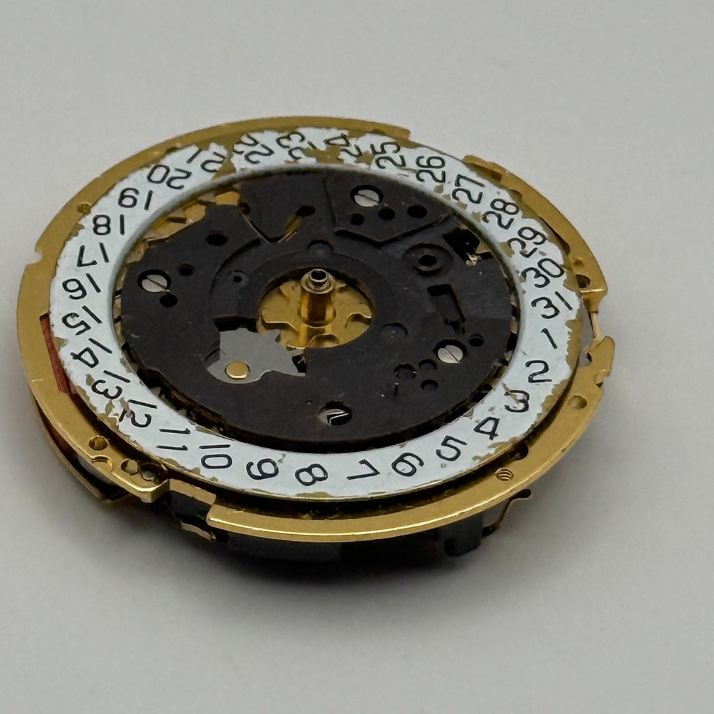 ISA 8172 Watch Movement - Quartz Date 3 Jewels - For Parts / Repair - 26.1mm
