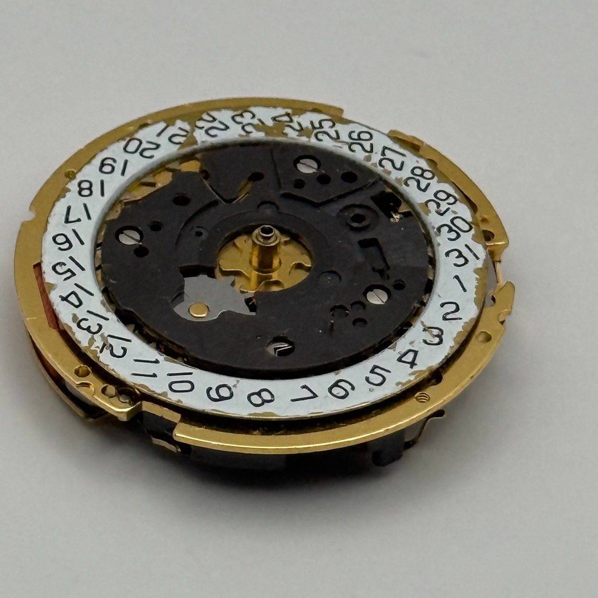 ISA 8172 Watch Movement - Quartz Date 3 Jewels - For Parts / Repair - 26.1mm