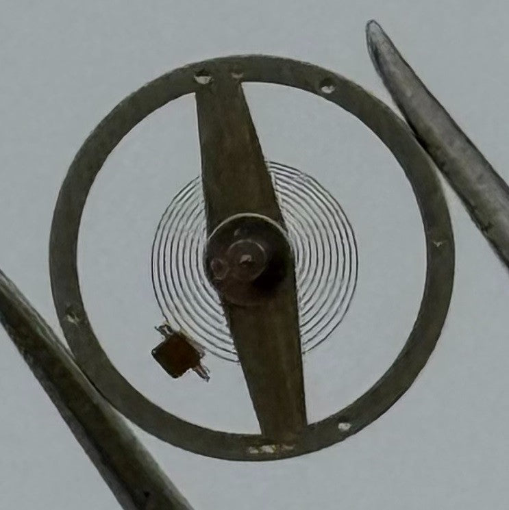 RW 75 Balance Wheel Complete And Spring 5¼’’’ Renata 887 Watch Movement Parts