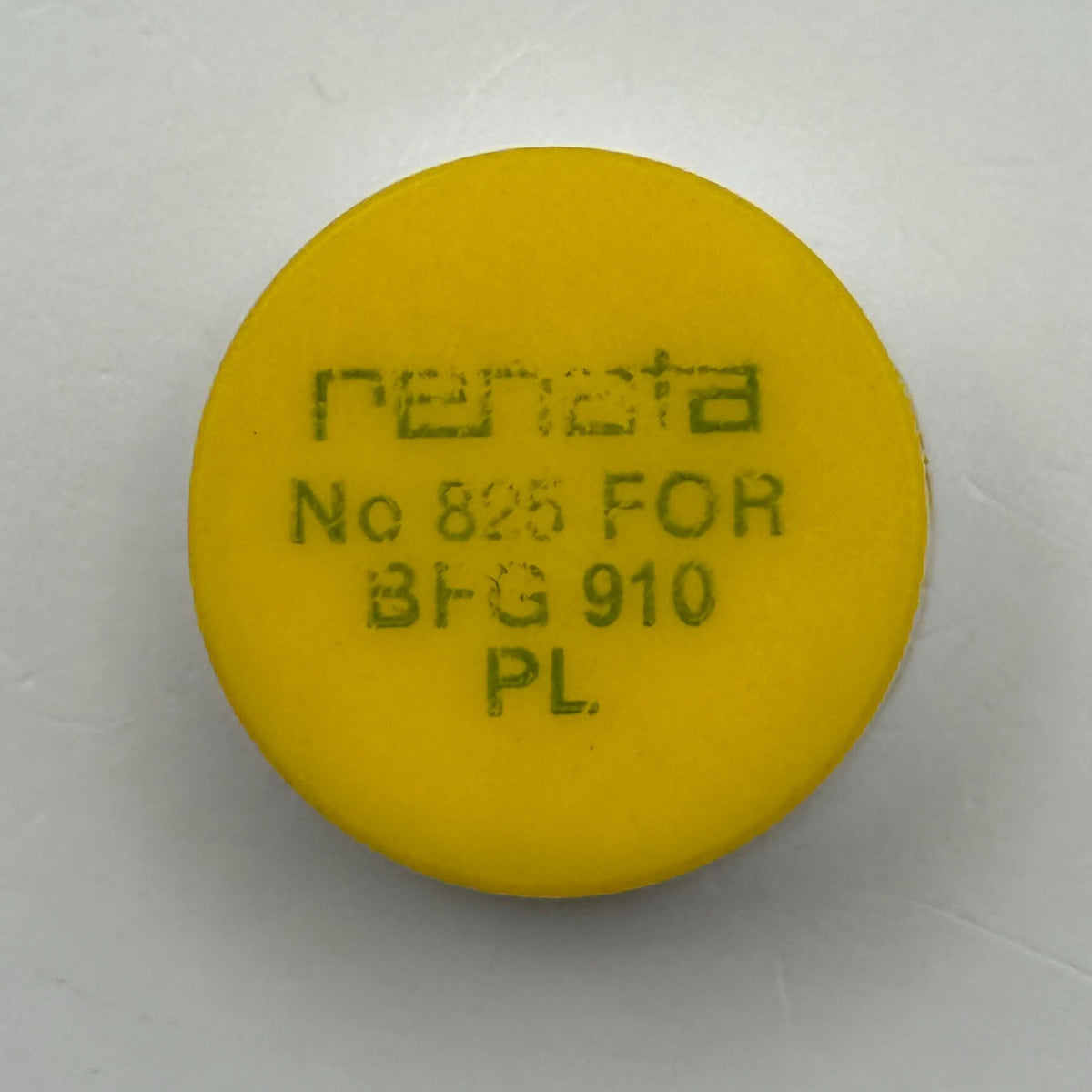 BFG 910 PL Balance Wheel Complete And Spring Renata 825 Watch Movement Parts NOS