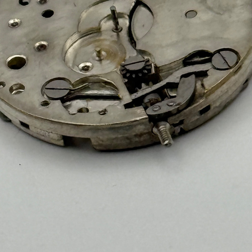 Rolex Genex Veriflat 15 Rubies Watch Movement - For Parts / Repair - 23.6mm