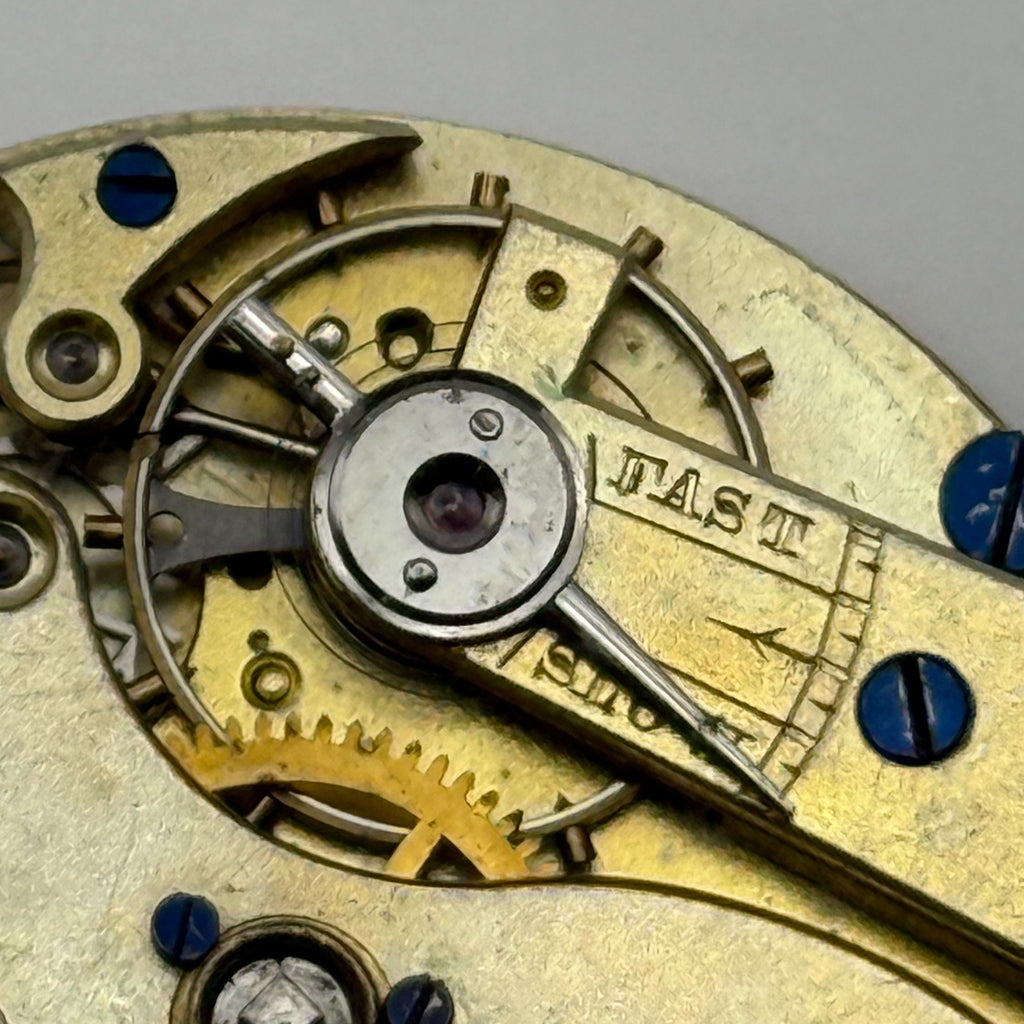 Spring Detent Chronometer Pocket Watch Movement - Unidentified - Parts / Repair