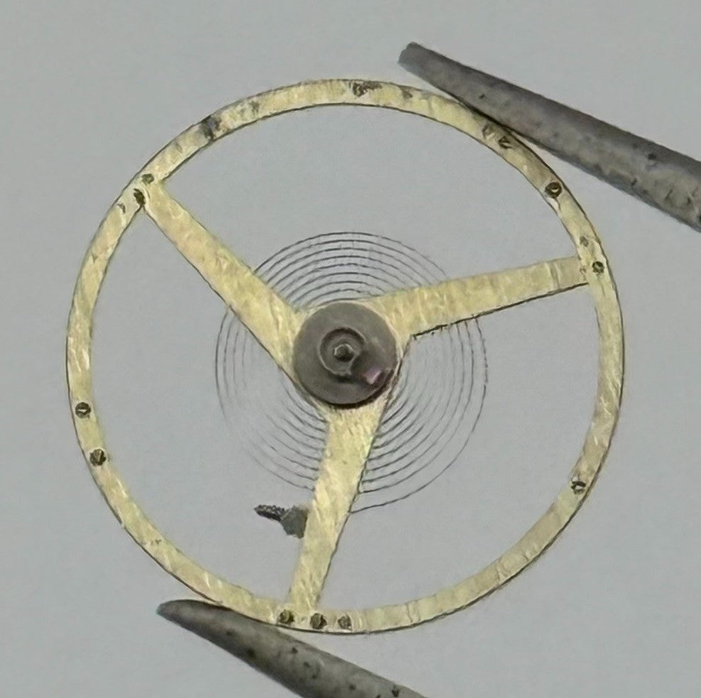 AS 1525 1526 Balance Wheel Complete And Spring 10½’’’ 1430 Watch Movement Parts