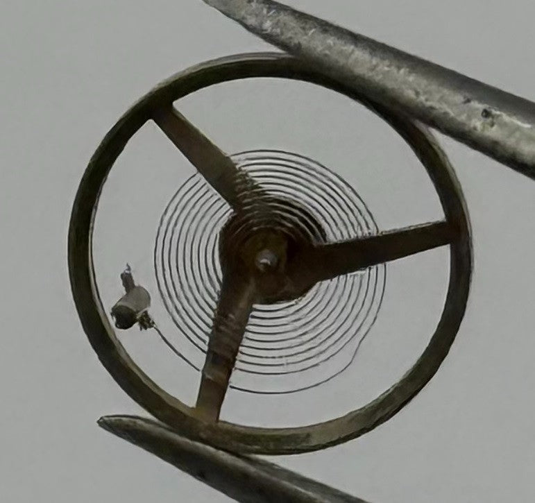 ST 69-21 Balance Wheel Complete And Spring Renata 1509 Watch Movement Parts NOS