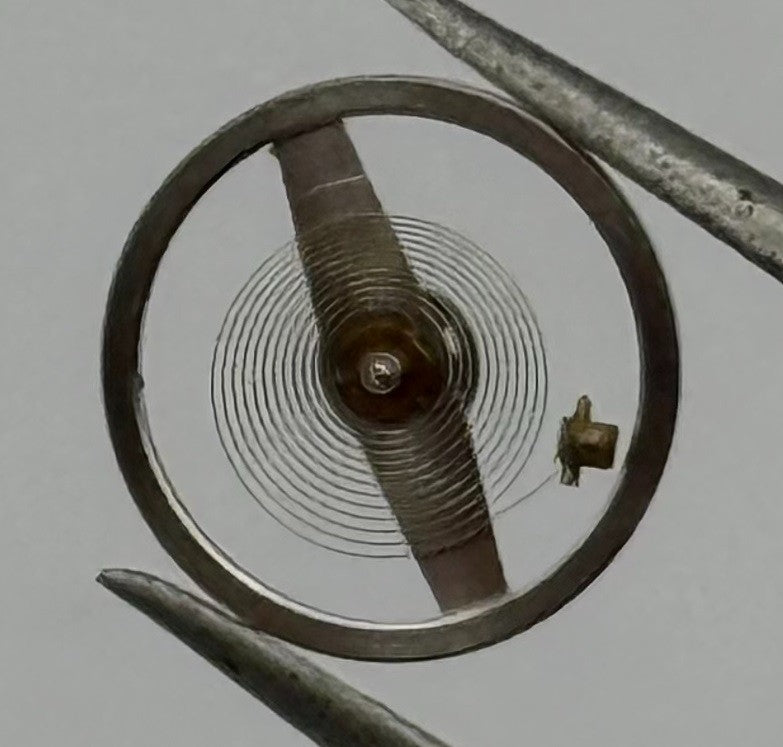 EB 1226 Special SP Balance Wheel Complete And Spring 8¾''' Watch Movement Parts