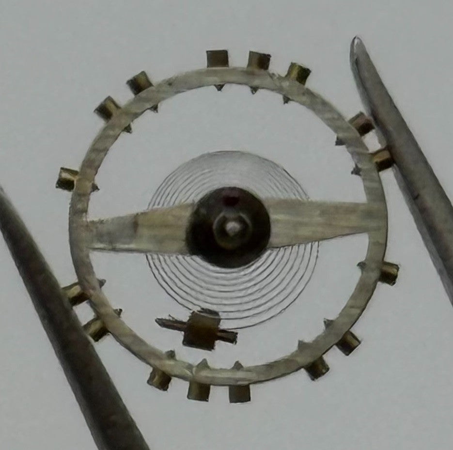 Bifora 2025 Balance Wheel Complete And Spring 8-12’’’ 492 Watch Movement Parts