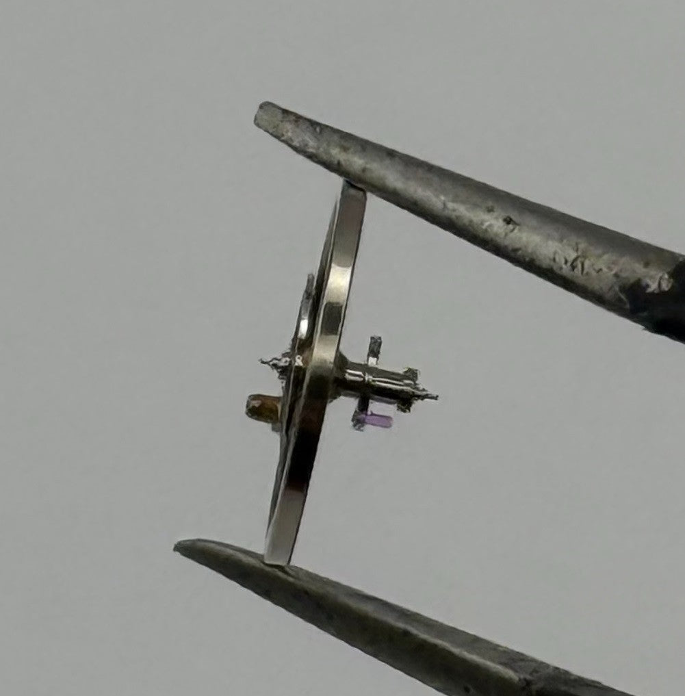 BFG 925 Balance Wheel Complete And Spring 6¾’’’ Ronda 4440 Watch Movement Parts