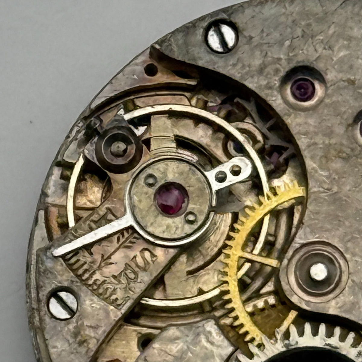 Unidentified ETA? Watch Movement 15 Jewels Swiss Manual Wind Parts Repair 23.2mm