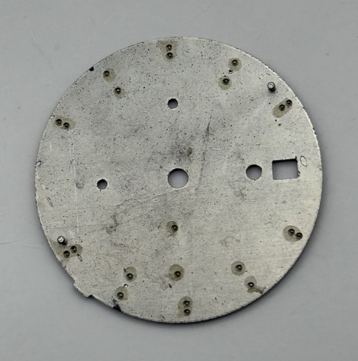 Seiko 7T62-0LVP Watch Dial Chronograph Alarm 100M Spare Parts Repair 27.4mm