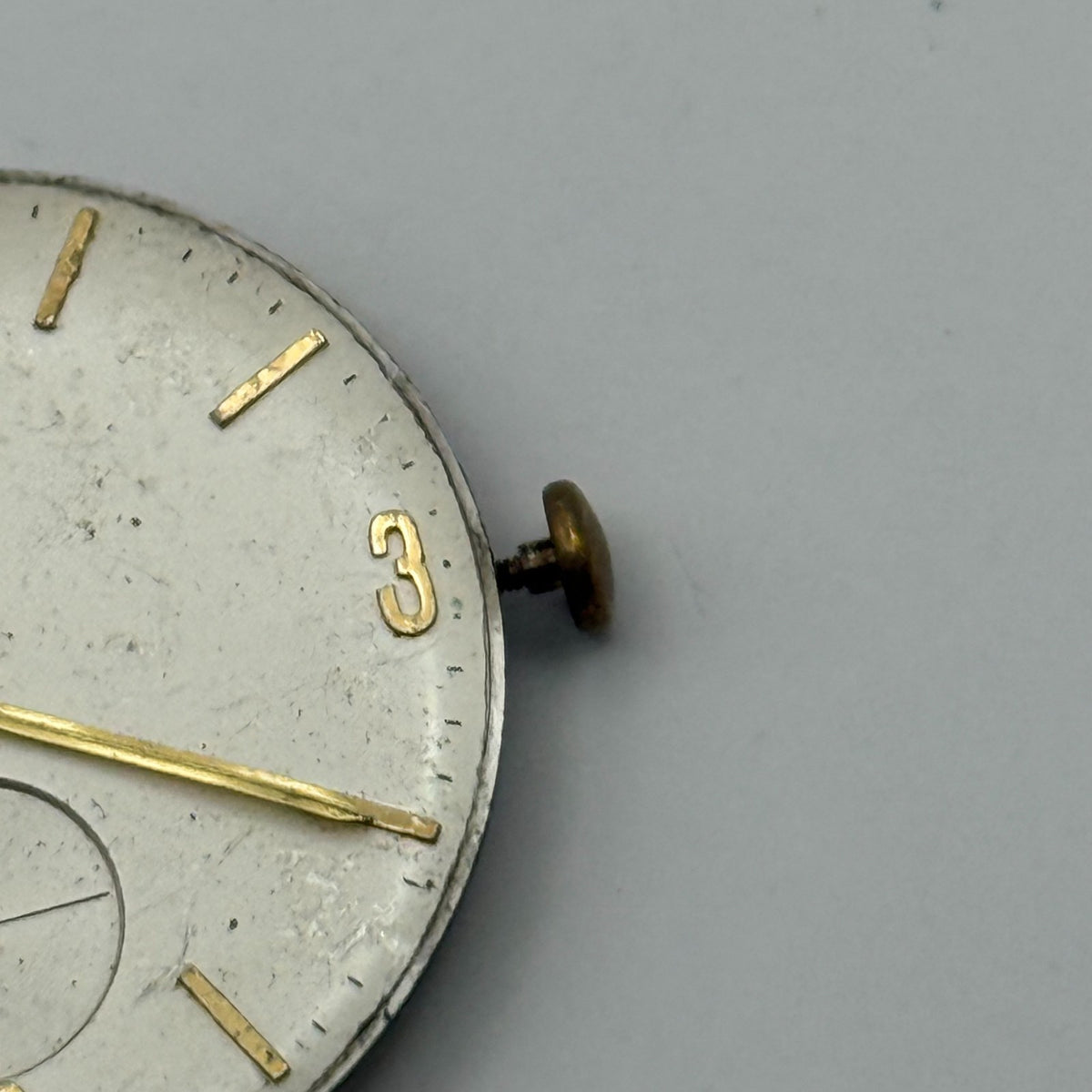 Enicar 1012B Watch Movement A-R 17 Jewels Running Manual Wind Vintage Parts 26mm